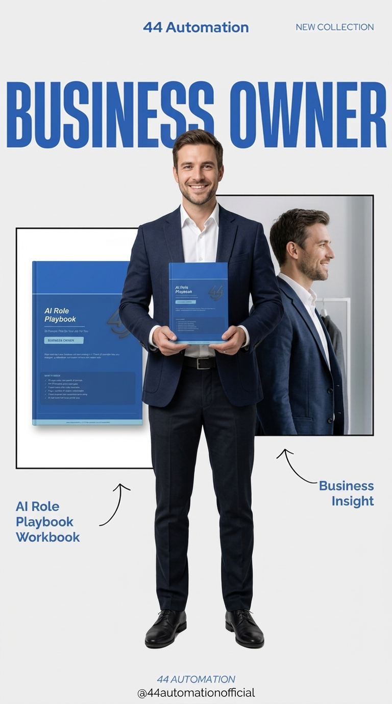 AI Role Playbook: Business Owner- 30 Copy-Paste AI Prompts That Give You Back 10 Hours a Week